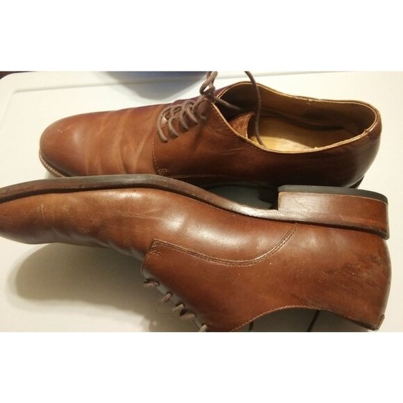 Cole Haan Men's size 10 brown leather oxford dress shoes - Picture 3 of 8